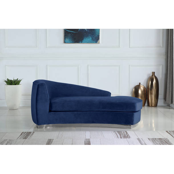 Everly Quinn Schenectady Upholstered Chaise Lounge & Reviews Wayfair